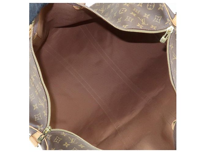 Louis Vuitton Monogram Keep All Bandouliere 60 Borsa Boston M41412 - vista 21