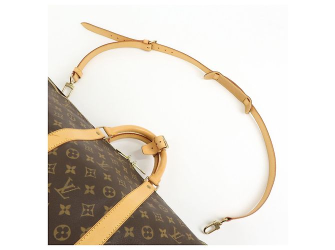 Louis Vuitton Monogram Keep All Bandouliere 60 Borsa Boston M41412 - vista 6