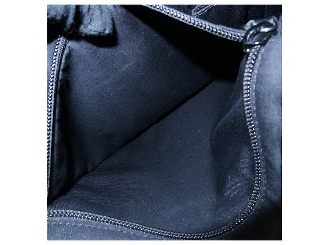 Borsa a tracolla e borsa a spalla GUCCI GG Canvas Leather Nera 145857 - vista 22