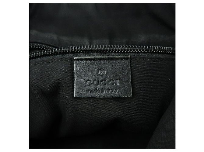 Borsa a tracolla e borsa a spalla GUCCI GG Canvas Leather Nera 145857 - vista 23