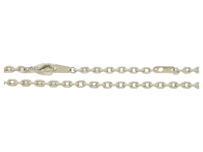 Collana Louis Vuitton in metallo laccato Bianco Giallo M00526 - vista 6