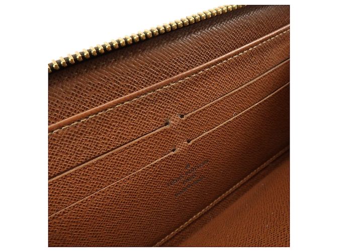Louis Vuitton Monogram Canvas Zippy Long Wallet Brown M60017 - vista 18