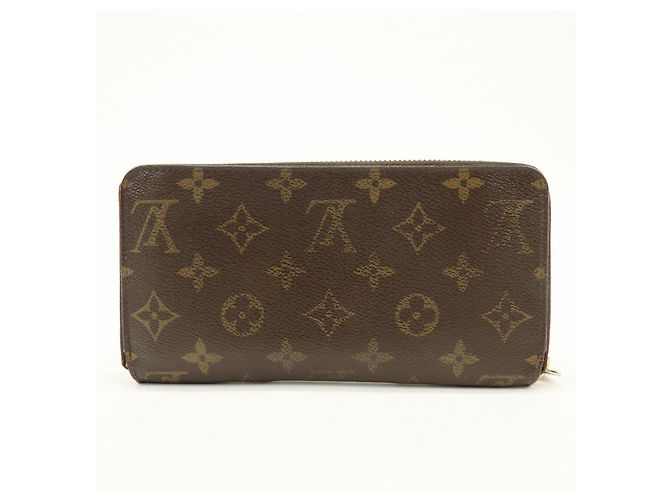 Louis Vuitton Monogram Canvas Zippy Long Wallet Brown M60017 - vista 2