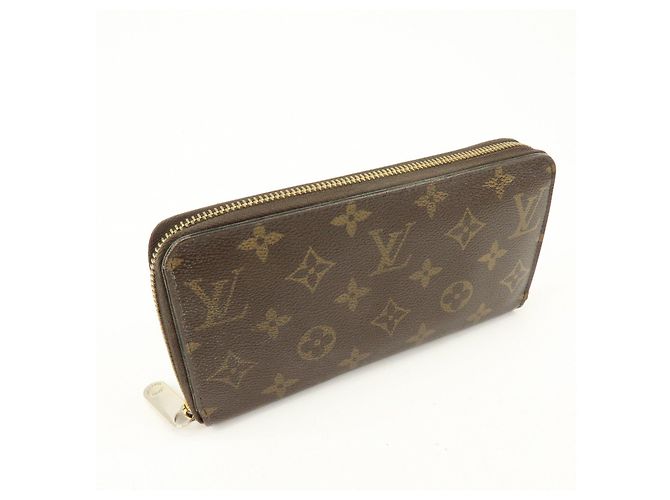 Louis Vuitton Monogram Canvas Zippy Long Wallet Brown M60017 - vista 4
