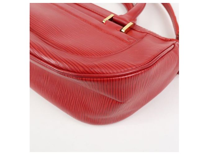 Louis Vuitton Epi Danura PM Hand Bag Shoulder Bag Red M5891E - vista 14