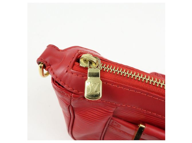 Louis Vuitton Epi Danura PM Hand Bag Shoulder Bag Red M5891E - vista 17