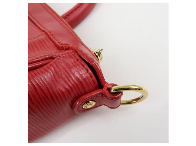 Louis Vuitton Epi Danura PM Hand Bag Shoulder Bag Red M5891E - vista 18