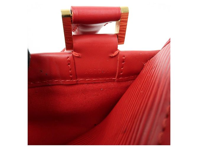 Louis Vuitton Epi Danura PM Hand Bag Shoulder Bag Red M5891E - vista 24