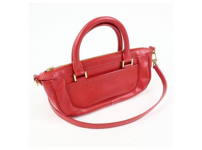 Louis Vuitton Epi Danura PM Hand Bag Shoulder Bag Red M5891E - vista 4