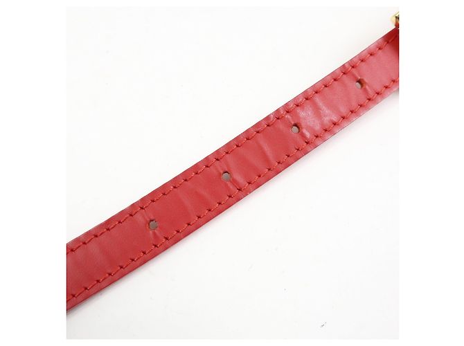 Louis Vuitton Epi Danura PM Hand Bag Shoulder Bag Red M5891E - vista 8