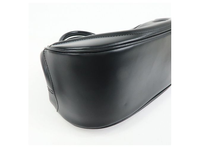 Louis Vuitton Epi Leather Sac Montaigne Hand Bag Noir Black M59302 - vista 10