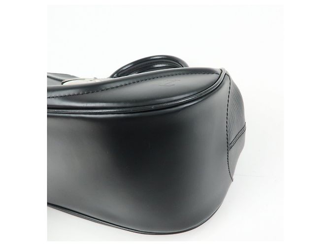 Louis Vuitton Epi Leather Sac Montaigne Hand Bag Noir Black M59302 - vista 11