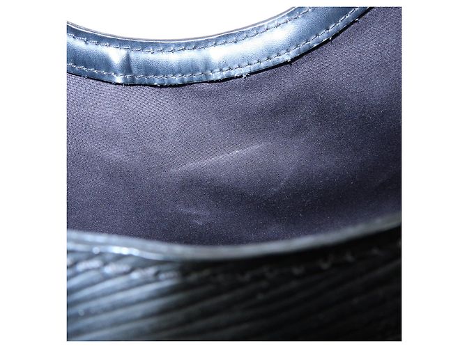 Louis Vuitton Epi Leather Sac Montaigne Hand Bag Noir Black M59302 - vista 22