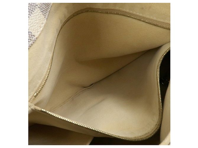 Borsa a tracolla Louis Vuitton Damier Azur Canvas Artsy MM N41174 - vista 21