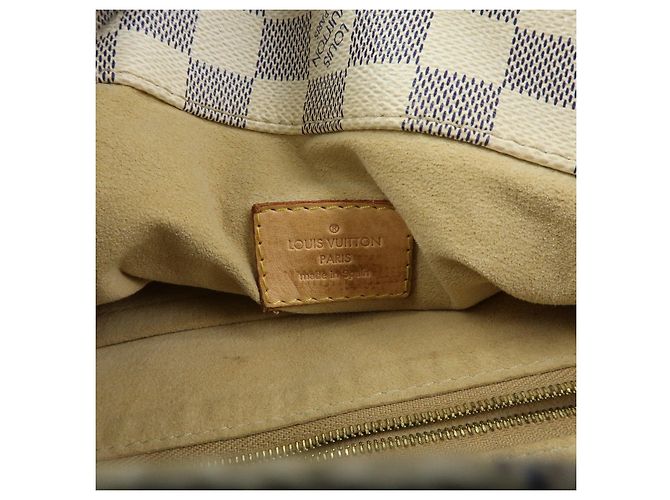 Borsa a tracolla Louis Vuitton Damier Azur Canvas Artsy MM N41174 - vista 22
