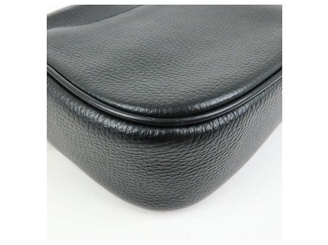 Borsa a tracolla in pelle con logo COACH Nera - vista 13