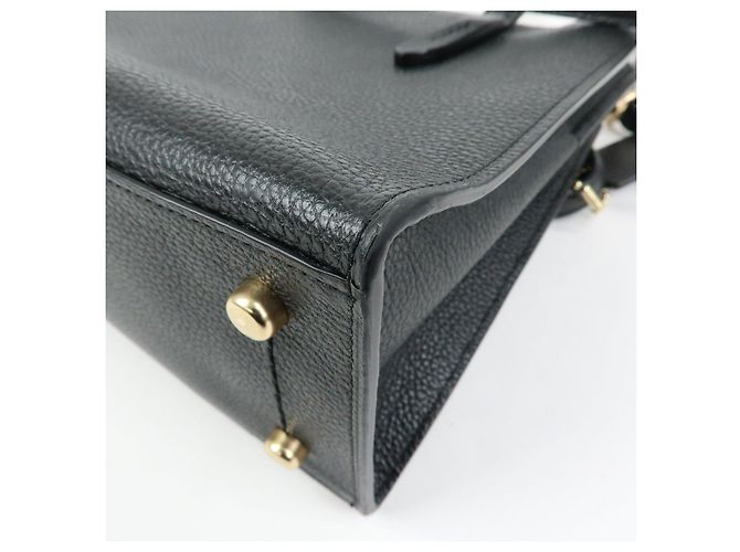 COACH Charlie Carryall 28 Borsa a Tracolla e a Mano 2Way in Pelle Nero - vista 14
