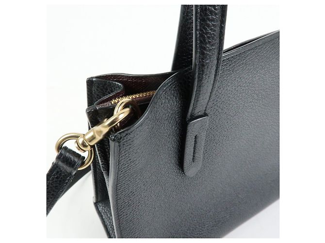COACH Charlie Carryall 28 Borsa a Tracolla e a Mano 2Way in Pelle Nero - vista 17