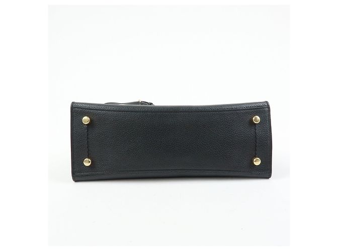 COACH Charlie Carryall 28 Borsa a Tracolla e a Mano 2Way in Pelle Nero - vista 5