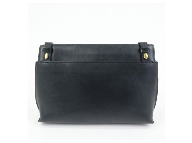 Borsa a tracolla LOEWE Unborn in pelle di vitello Leopard Brown Black - vista 2