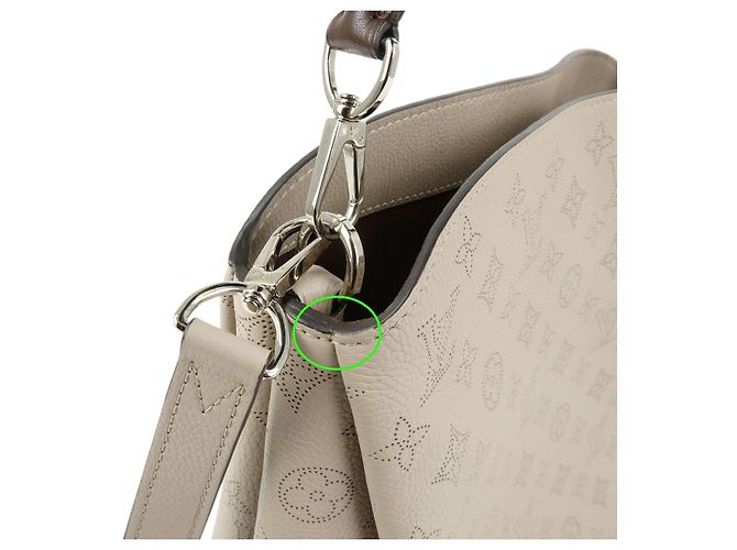 Louis Vuitton Monogram Mahina Babylone PM 2Way Bag Beige M50032 - vista 7