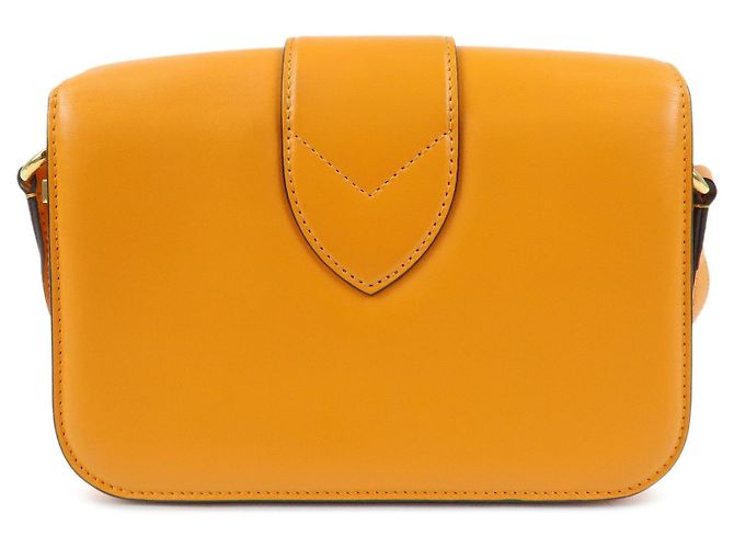 Borsa a tracolla Pont Neuf in pelle Louis Vuitton Orange M55946 - vista 2
