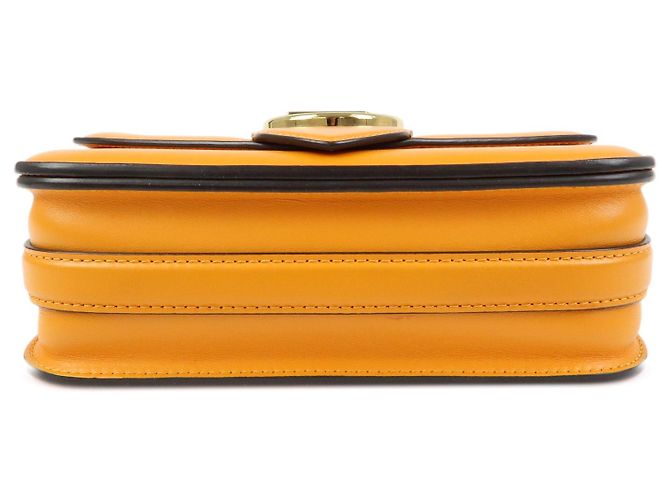 Borsa a tracolla Pont Neuf in pelle Louis Vuitton Orange M55946 - vista 3