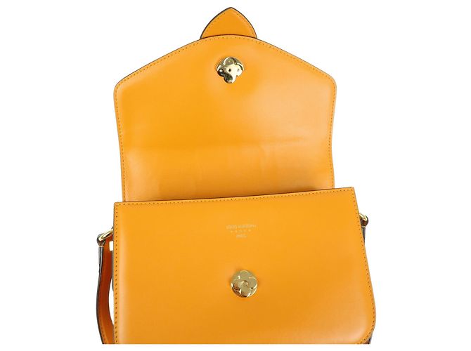 Borsa a tracolla Pont Neuf in pelle Louis Vuitton Orange M55946 - vista 8