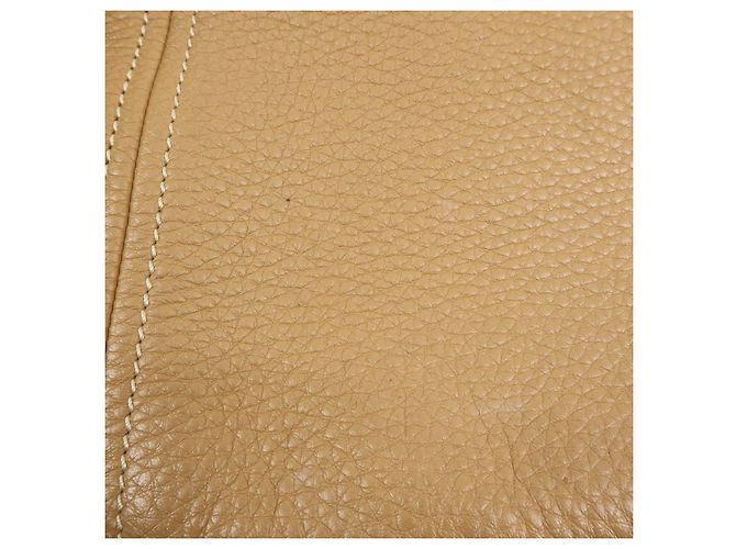 Borsa Tote e Borsa a Tracolla PRADA in pelle Vitello Daino Marrone BR4970 - vista 20