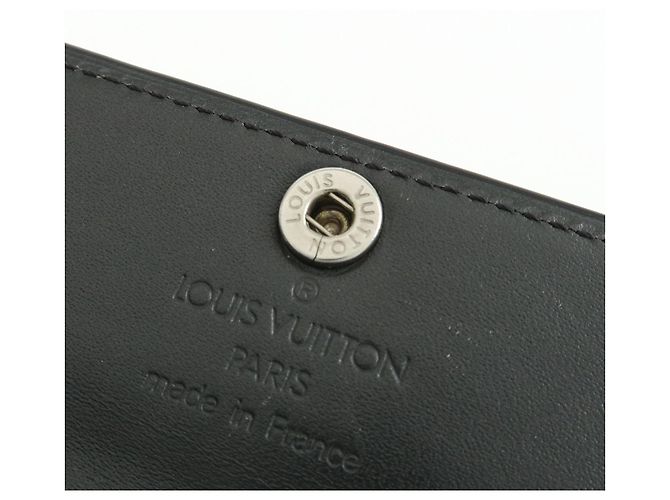 Louis Vuitton Monogram Matte Vernis Ludlow Coin Case Noir M65122 - vista 16