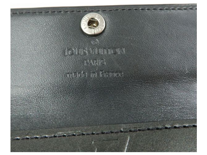 Louis Vuitton Monogram Matte Vernis Ludlow Coin Case Noir M65122 - vista 18