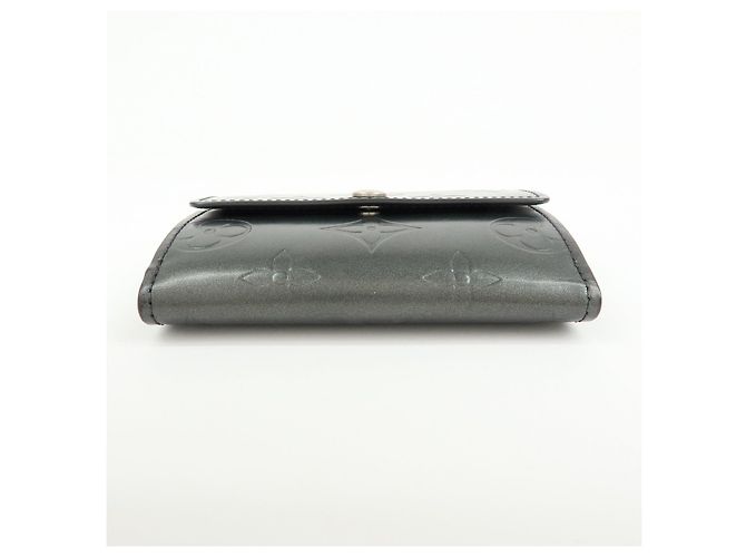 Louis Vuitton Monogram Matte Vernis Ludlow Coin Case Noir M65122 - vista 5