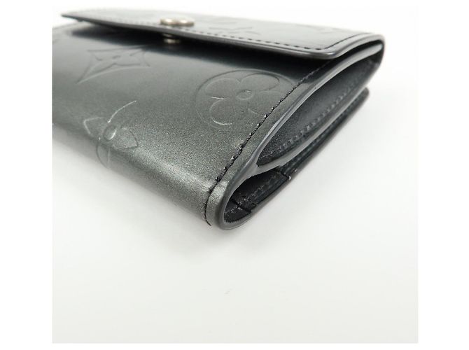 Louis Vuitton Monogram Matte Vernis Ludlow Coin Case Noir M65122 - vista 7