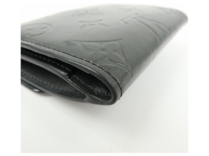 Louis Vuitton Monogram Matte Vernis Ludlow Coin Case Noir M65122 - vista 8