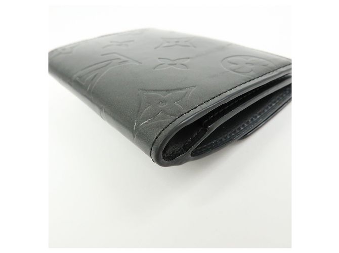 Louis Vuitton Monogram Matte Vernis Ludlow Coin Case Noir M65122 - vista 9