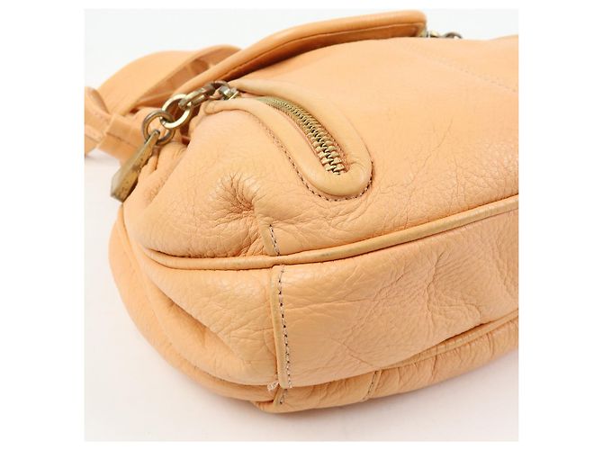 Chloé Chloe See by Chloe Borsa a tracolla in pelle Borsa a spalla Arancione Beige - vista 11
