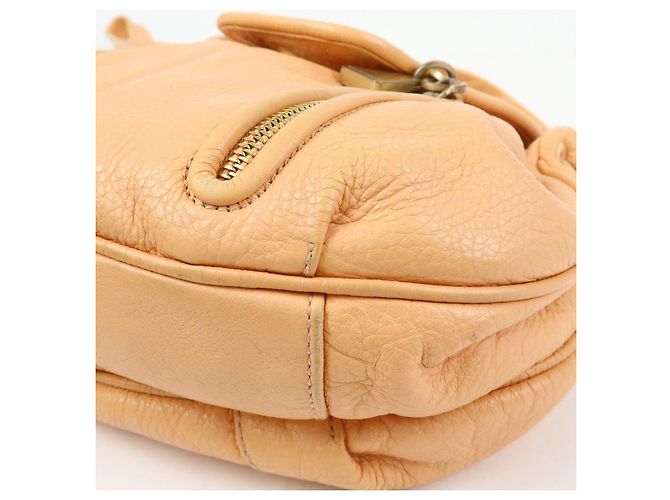 Chloé Chloe See by Chloe Borsa a tracolla in pelle Borsa a spalla Arancione Beige - vista 12