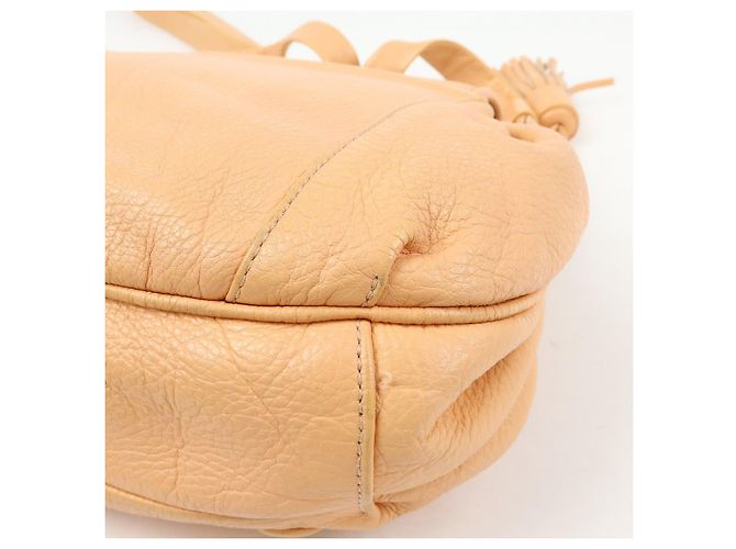 Chloé Chloe See by Chloe Borsa a tracolla in pelle Borsa a spalla Arancione Beige - vista 14