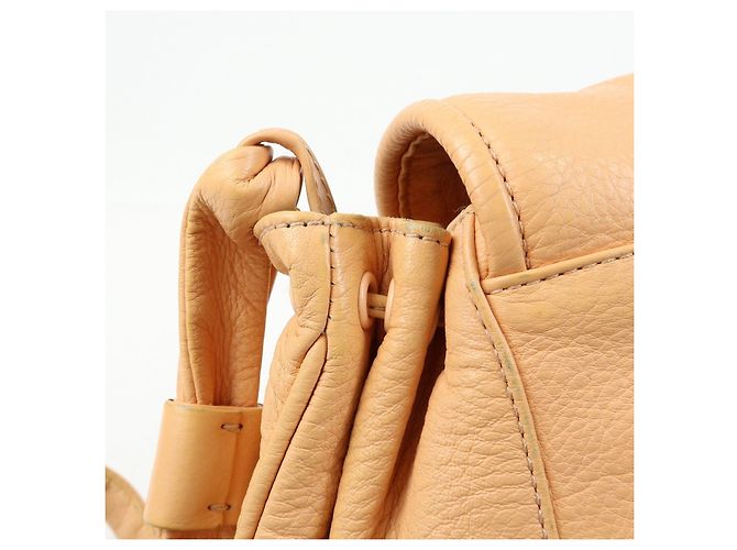 Chloé Chloe See by Chloe Borsa a tracolla in pelle Borsa a spalla Arancione Beige - vista 17