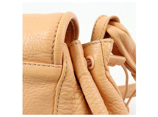 Chloé Chloe See by Chloe Borsa a tracolla in pelle Borsa a spalla Arancione Beige - vista 18