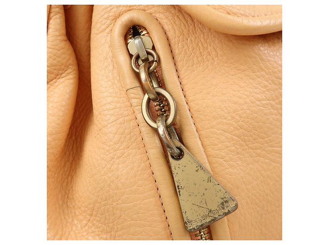 Chloé Chloe See by Chloe Borsa a tracolla in pelle Borsa a spalla Arancione Beige - vista 20