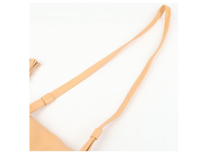 Chloé Chloe See by Chloe Borsa a tracolla in pelle Borsa a spalla Arancione Beige - vista 6