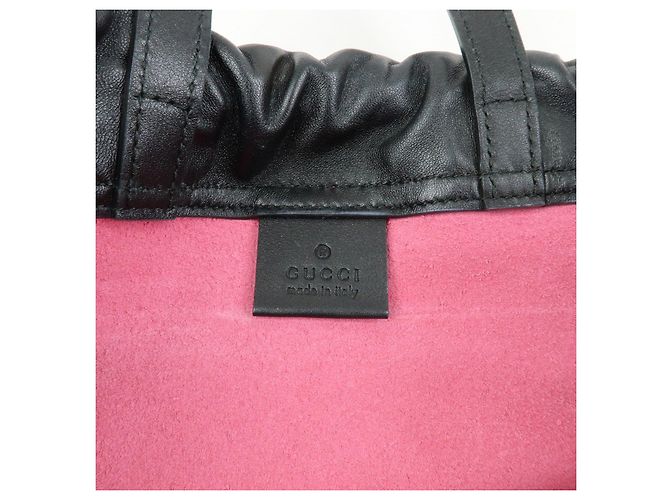 GUCCI Borsa 2Way Zaino in pelle Interlocking G Sherry Rosa 494053 - vista 22
