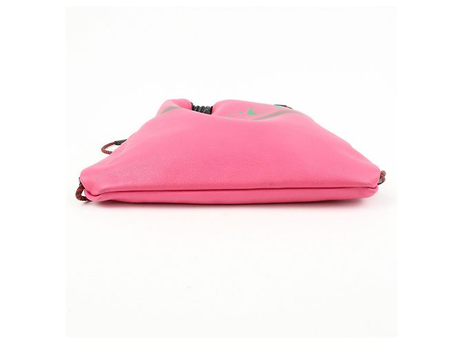 GUCCI Borsa 2Way Zaino in pelle Interlocking G Sherry Rosa 494053 - vista 5
