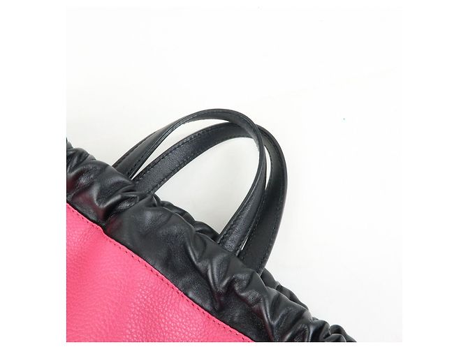 GUCCI Borsa 2Way Zaino in pelle Interlocking G Sherry Rosa 494053 - vista 7