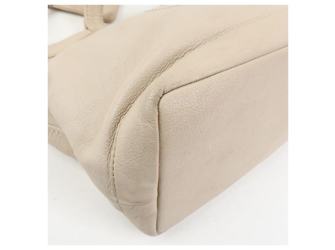 Chloé See by Chloe Leder Tote Bag Handtasche mit Beutel Beige - Ansicht 10