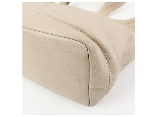 Chloé See by Chloe Leder Tote Bag Handtasche mit Beutel Beige - Ansicht 11
