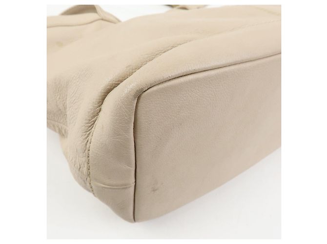 Chloé See by Chloe Leder Tote Bag Handtasche mit Beutel Beige - Ansicht 12