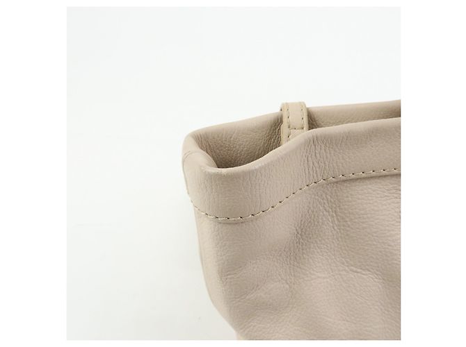 Chloé See by Chloe Leder Tote Bag Handtasche mit Beutel Beige - Ansicht 14