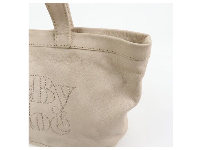 Chloé See by Chloe Leder Tote Bag Handtasche mit Beutel Beige - Ansicht 15